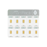 10x 1 gram SmartPack C. Hafner