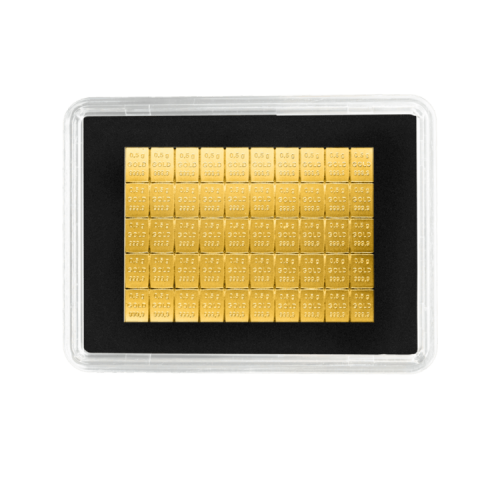 50x 0,5 gram gouden CombiBar