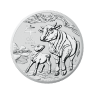 1 troy ounce zilveren Lunar munt