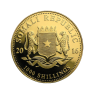 1 troy ounce gouden African Wildlife Elephant munt - foto 2 - voorbeeld