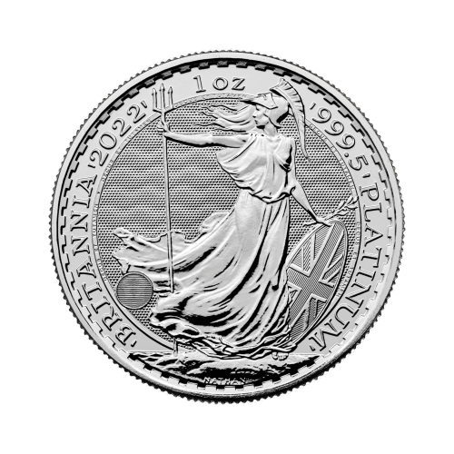 1 troy ounce platina Britannia munt